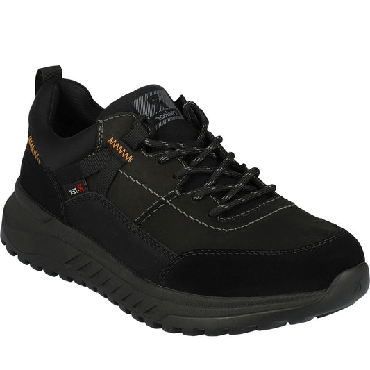 black casual closed men's shoes