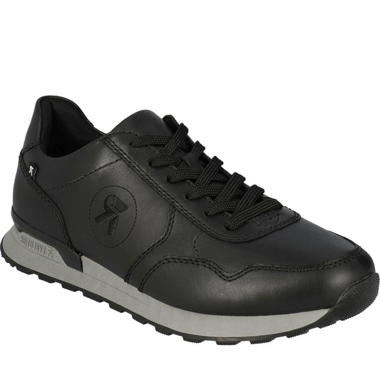 black casual closed men's shoes