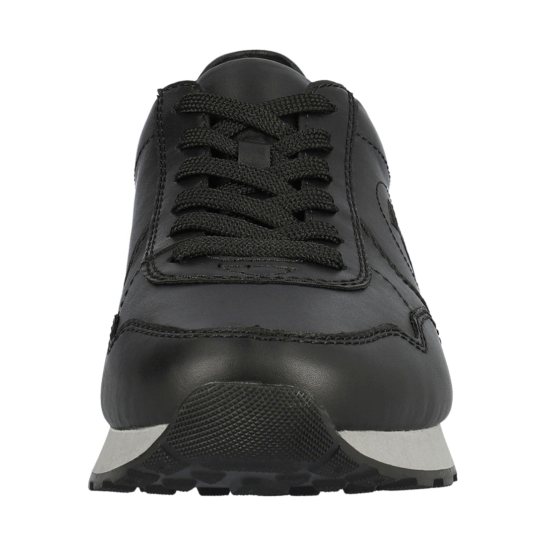 black casual closed men's shoes