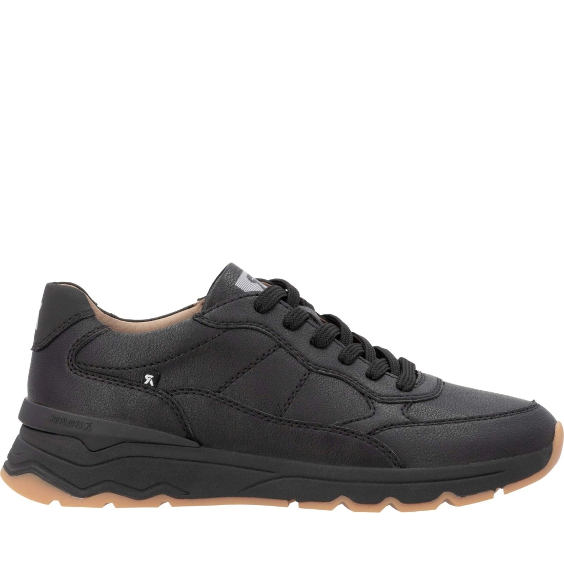 black casual closed men's shoes