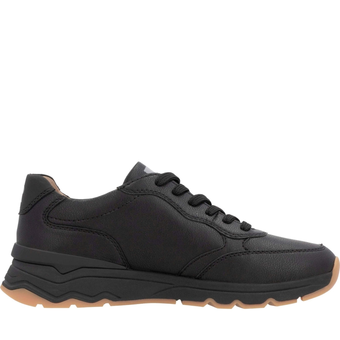 black casual closed men's shoes