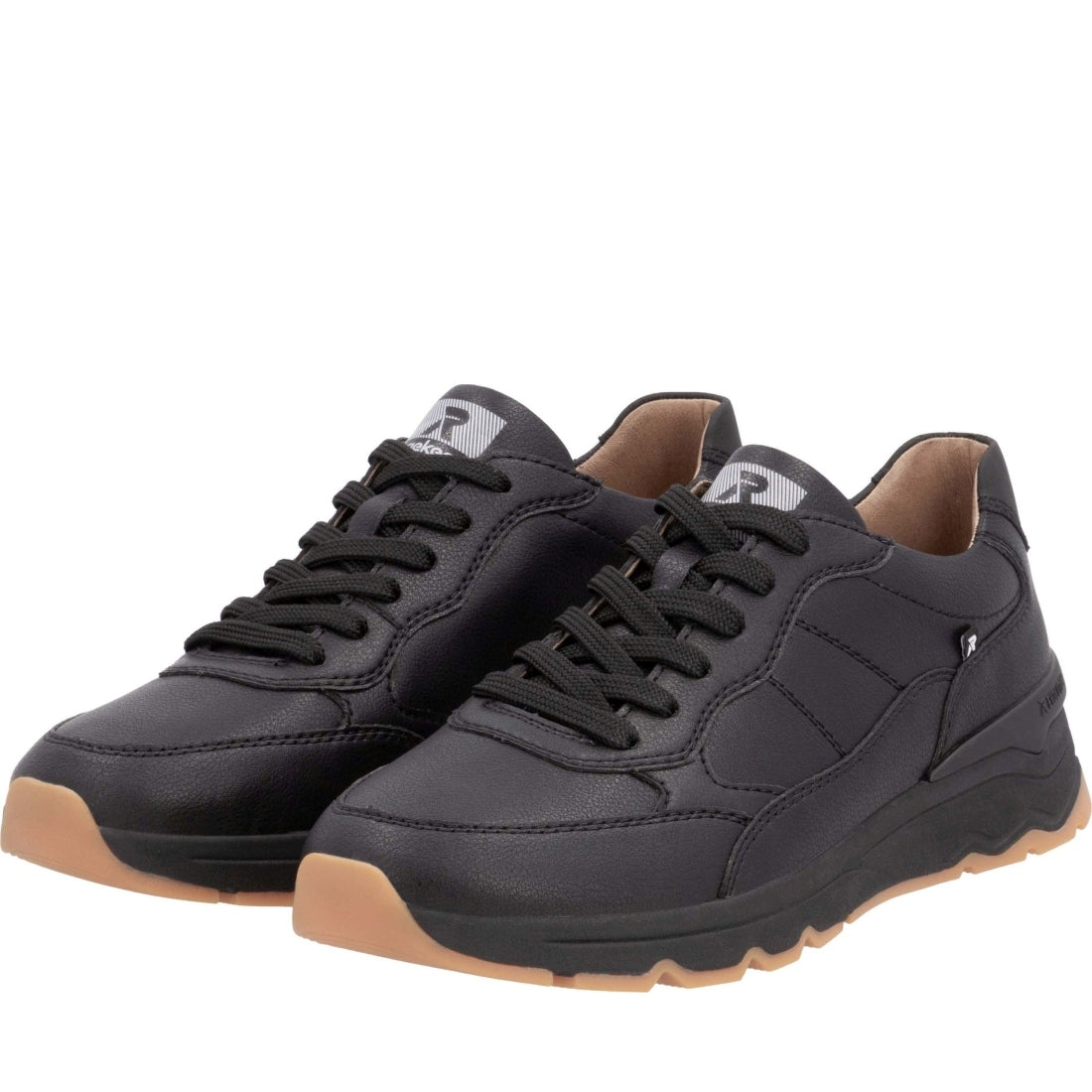 black casual closed men's shoes