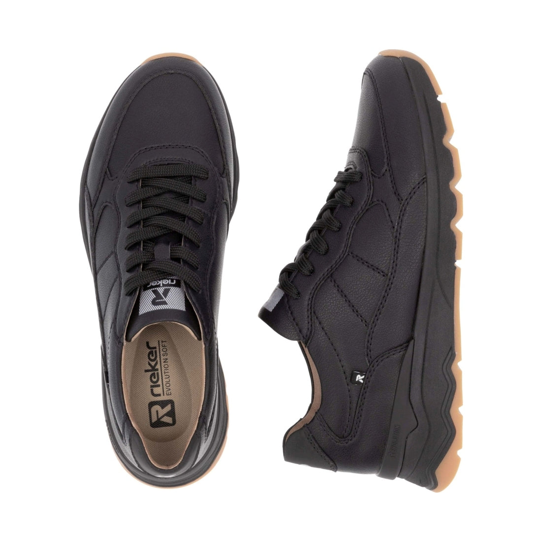 black casual closed men's shoes