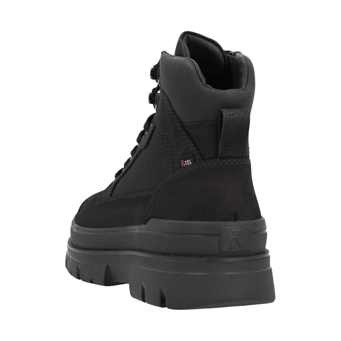 black casual closed men's boots