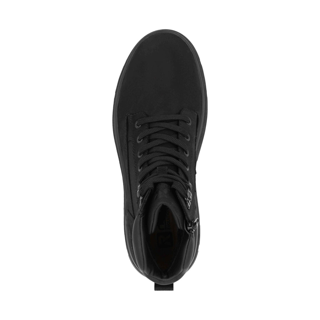 black casual closed men's boots