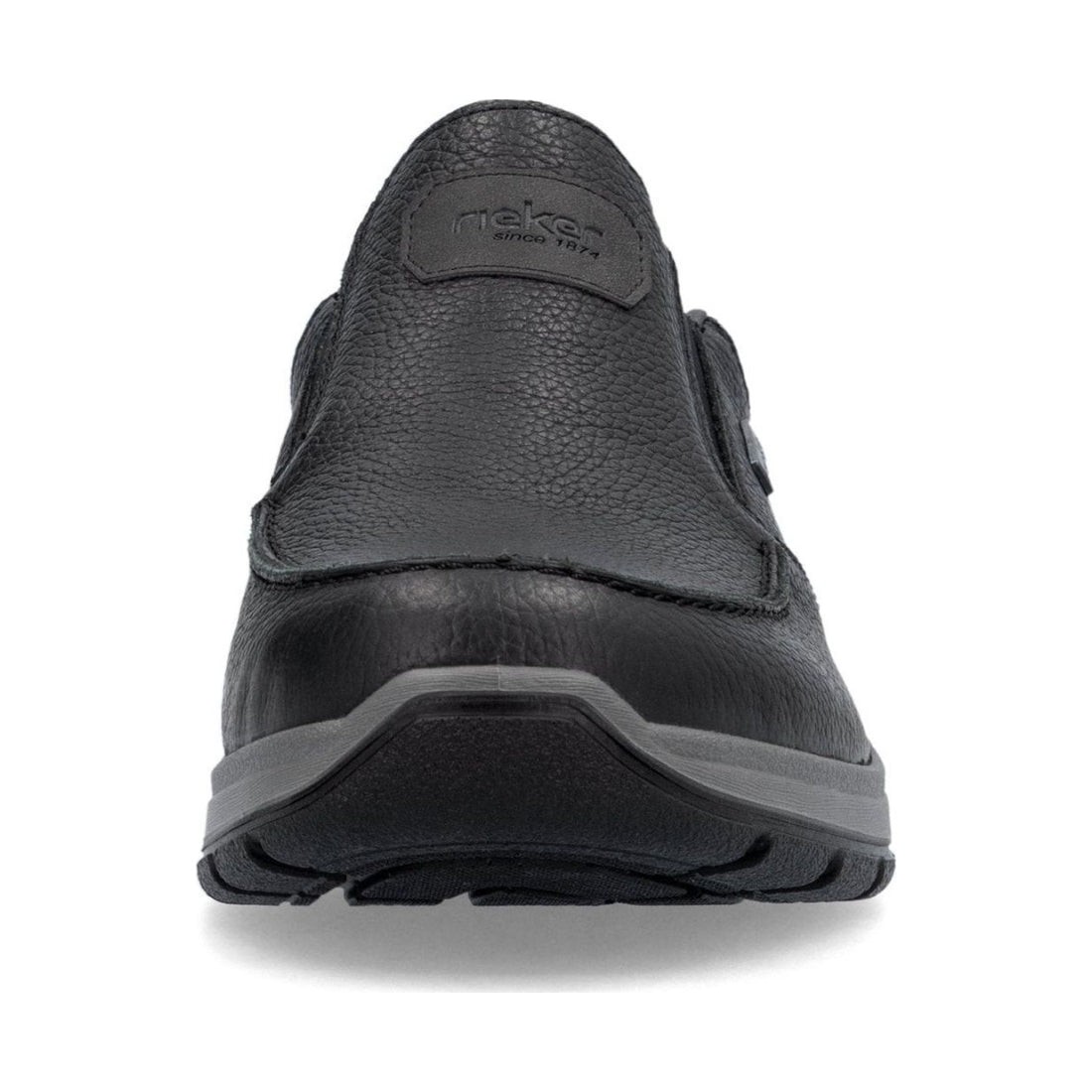 black casual closed men's shoes