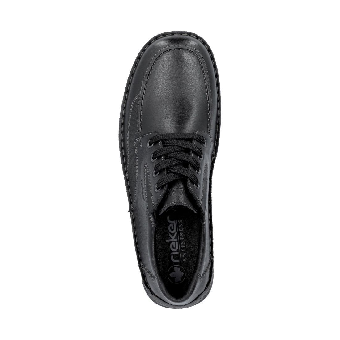 black casual closed men's shoes