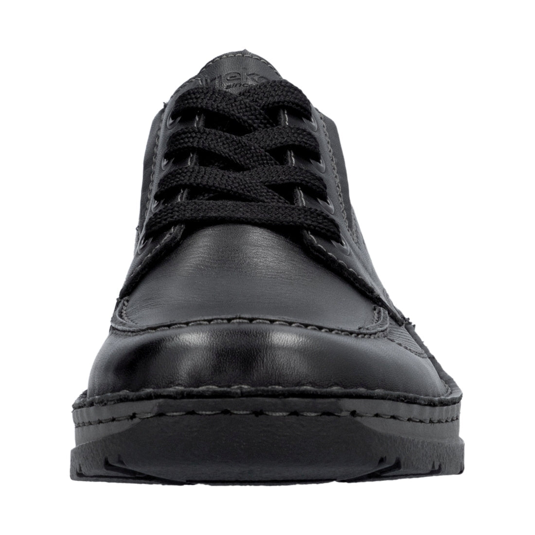 black casual closed men's shoes