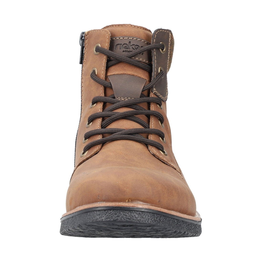 brown casual closed men's boots