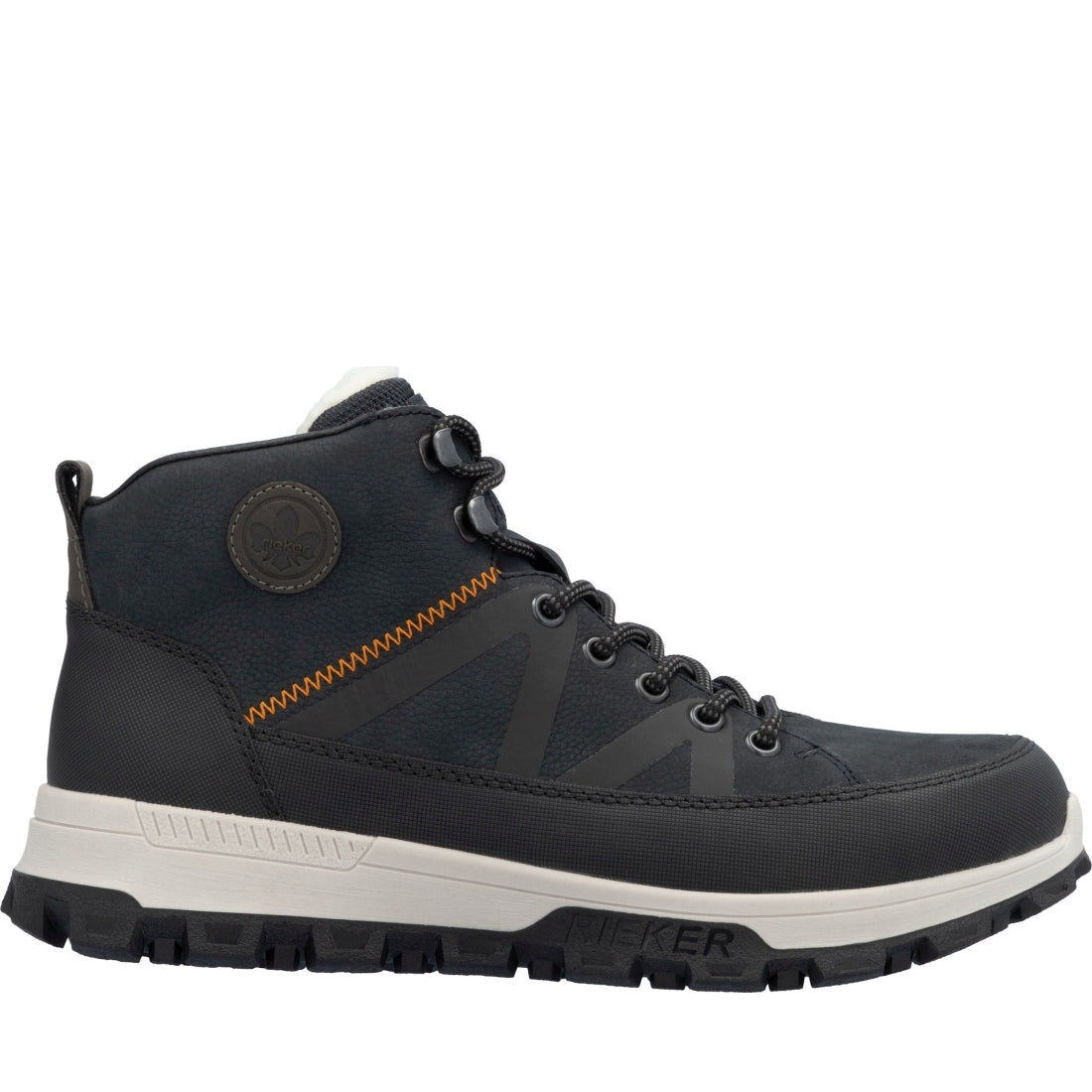 blue combination casual closed men's boots