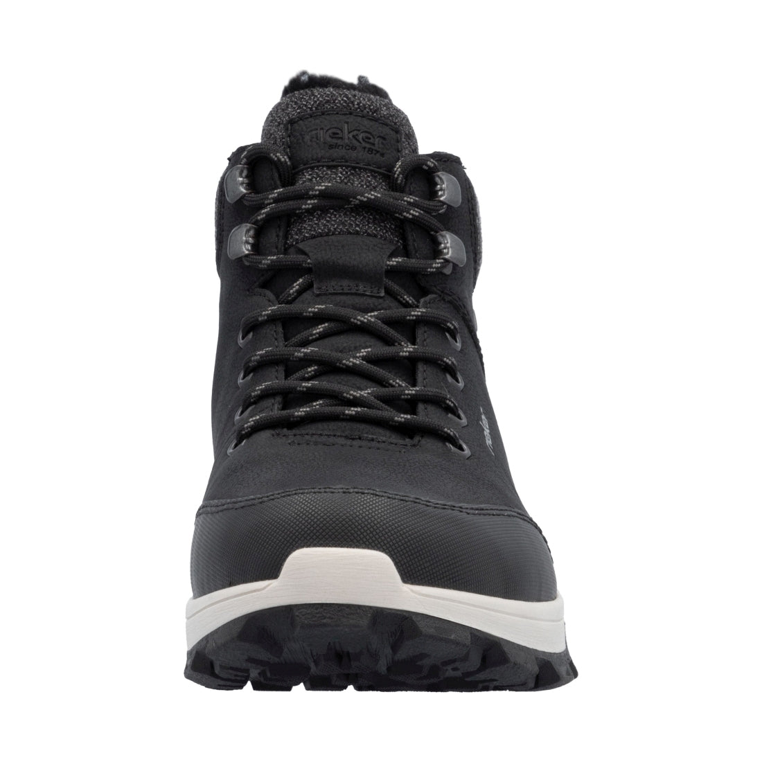 black casual closed men's boots