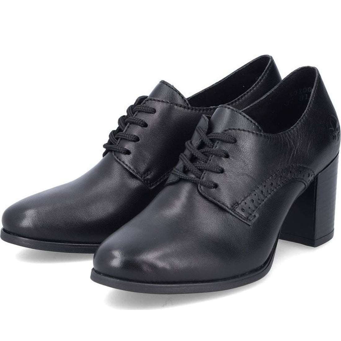 black casual closed ladies shoes