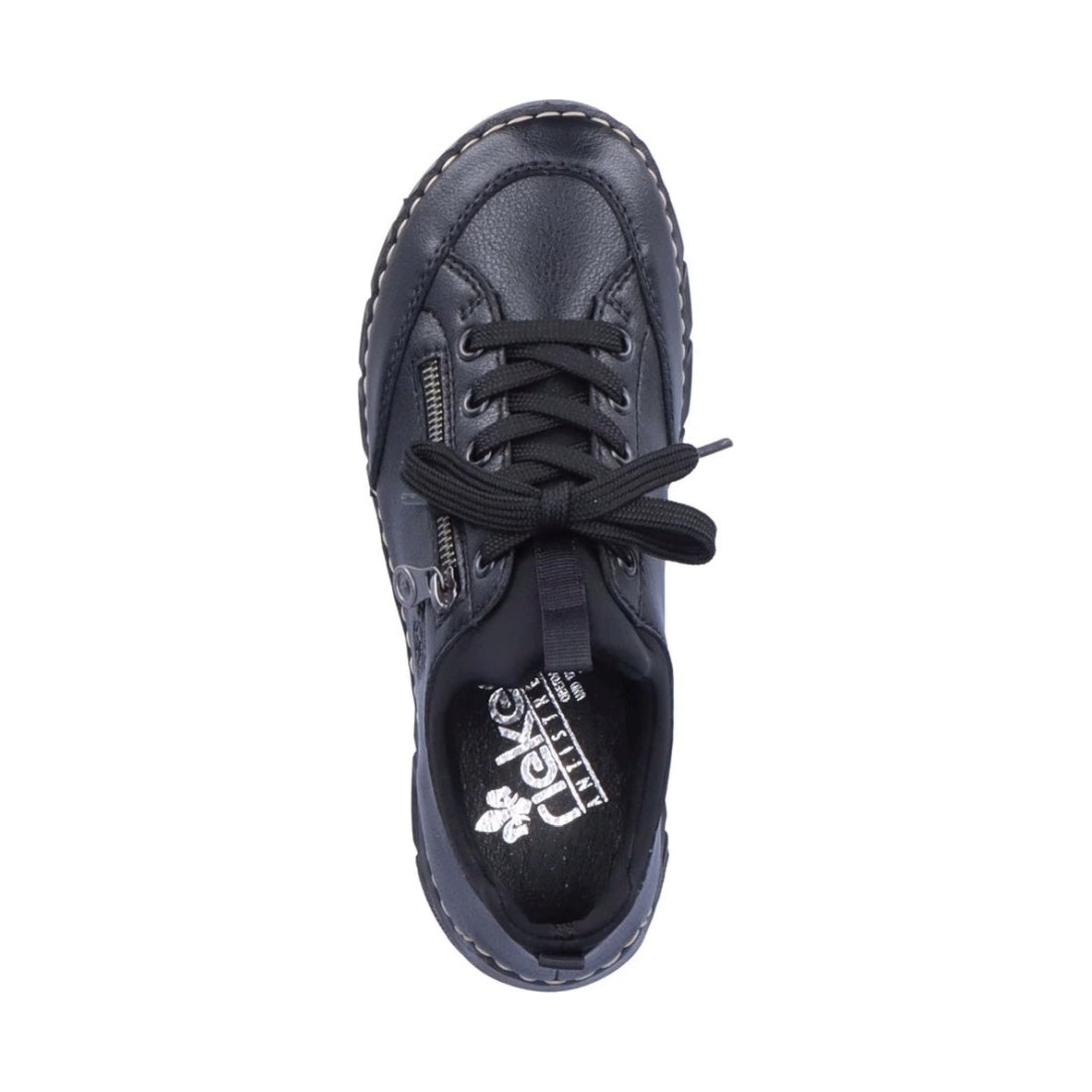 black casual closed ladies shoes