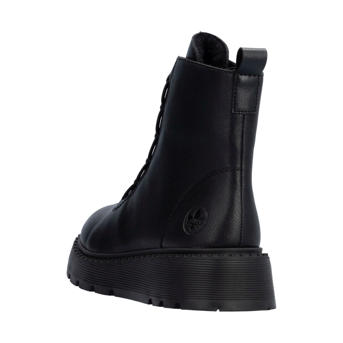 black casual closed ladies mid height boots