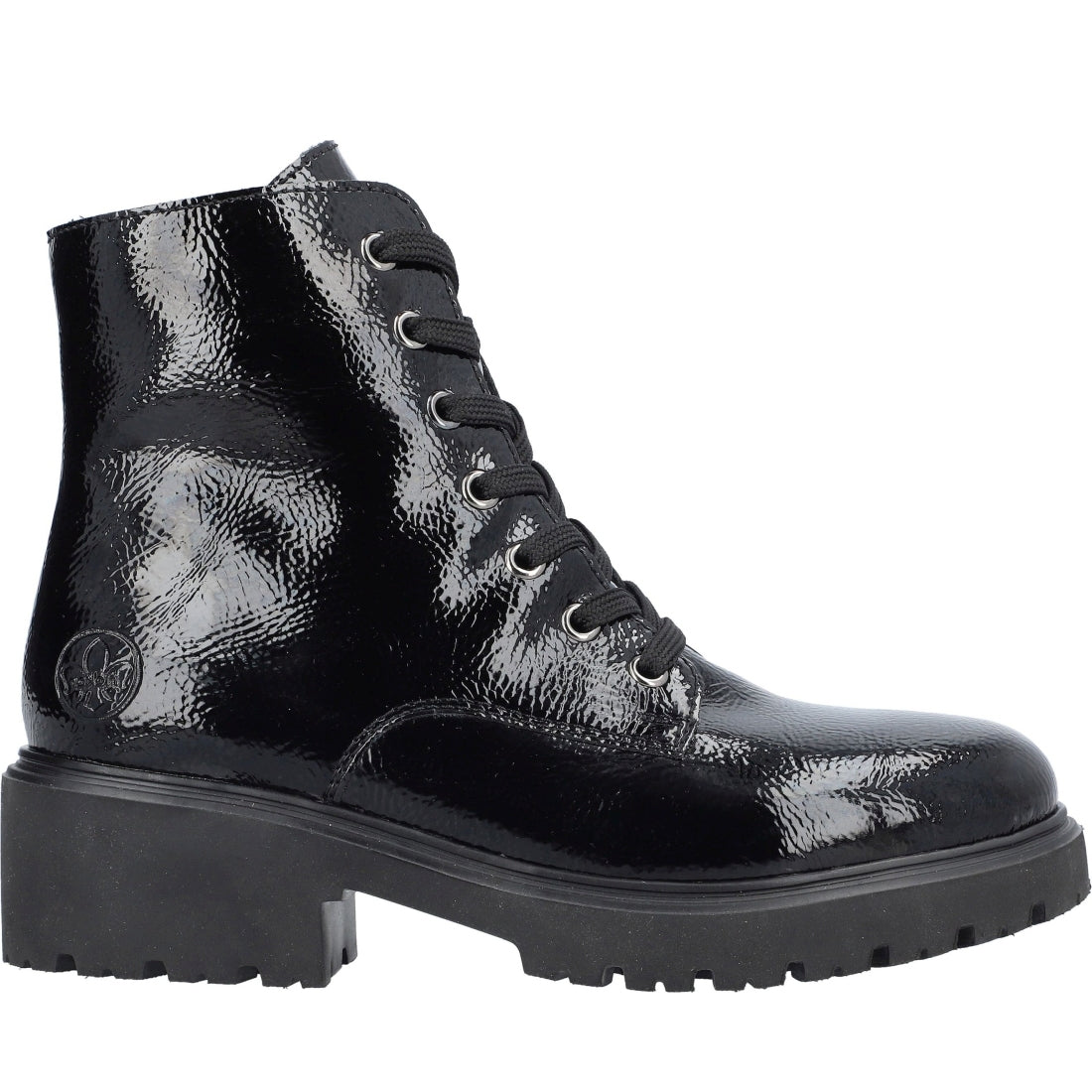 black casual closed ladies mid height boots