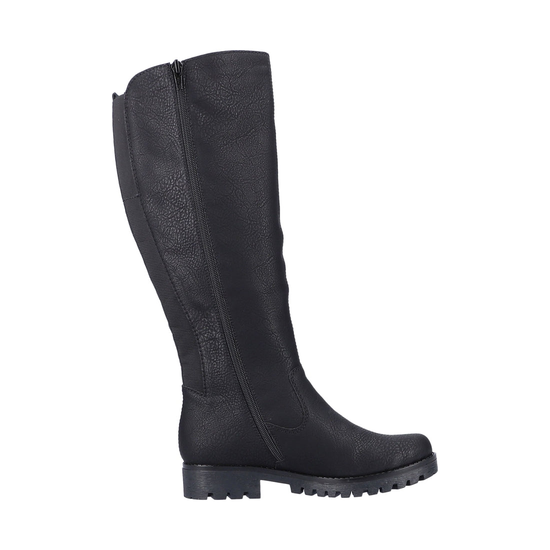 black casual closed ladies' boots