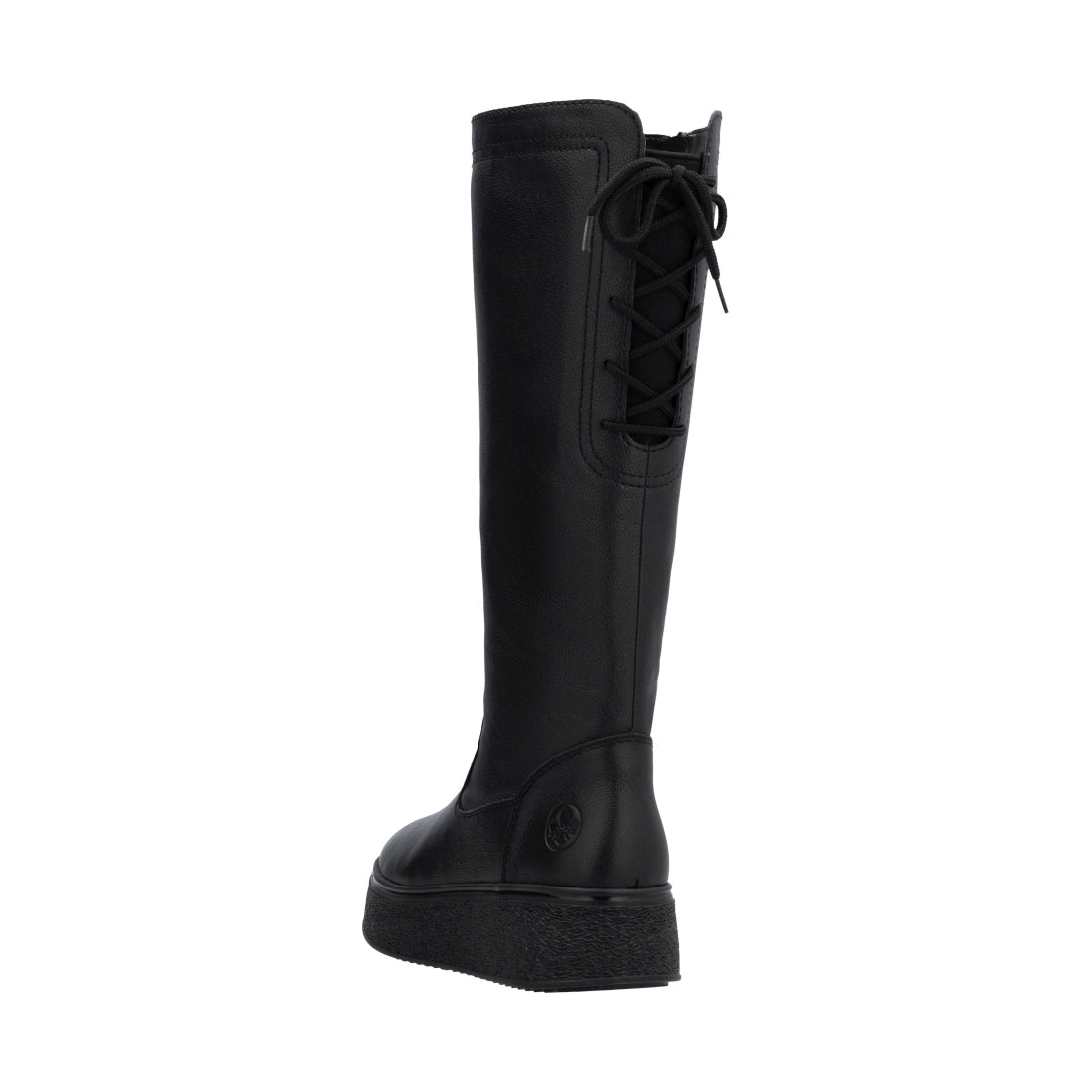 black casual closed ladies' boots