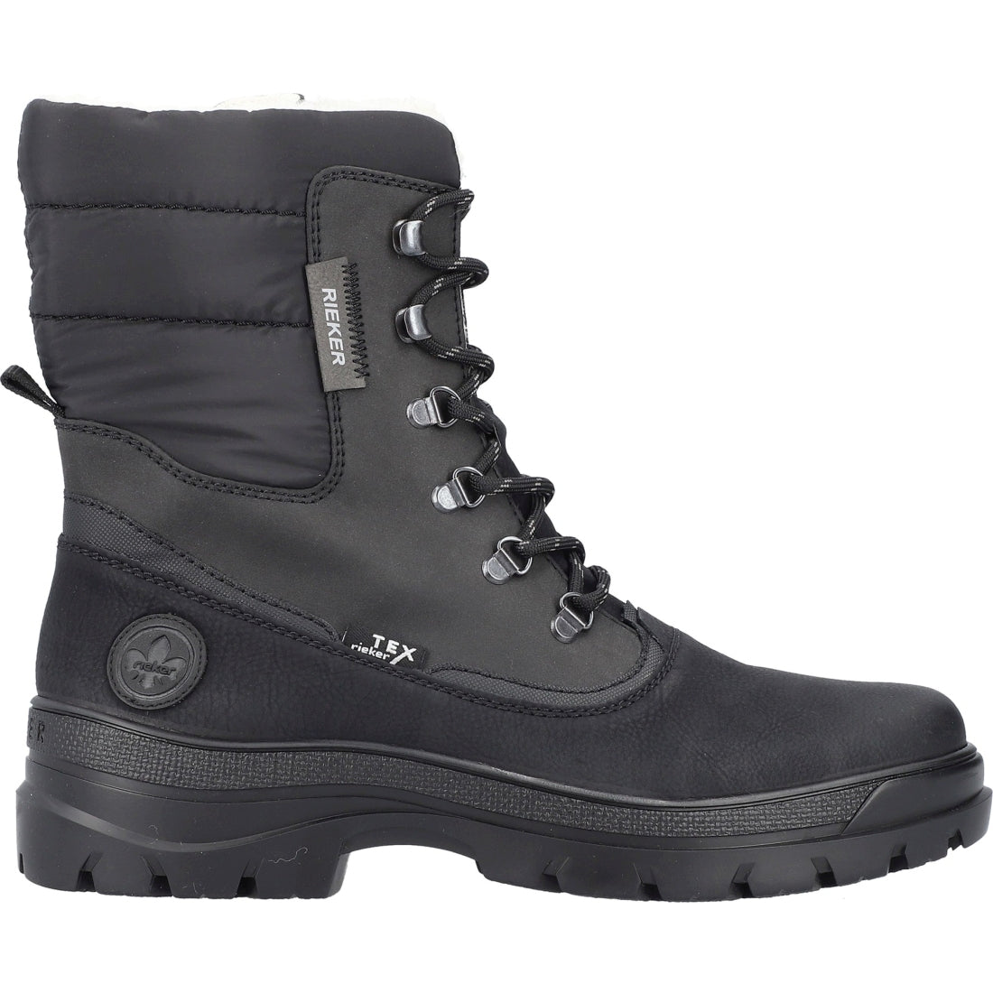 black casual closed men's boots