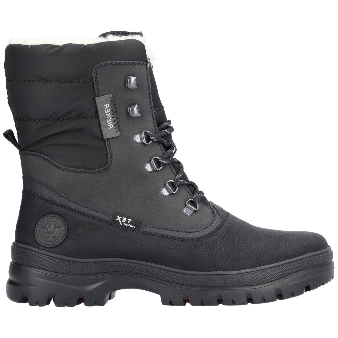 black casual closed men's boots