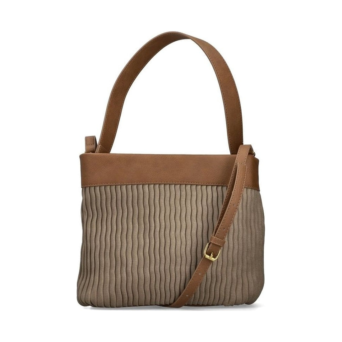 beige casual tote bag