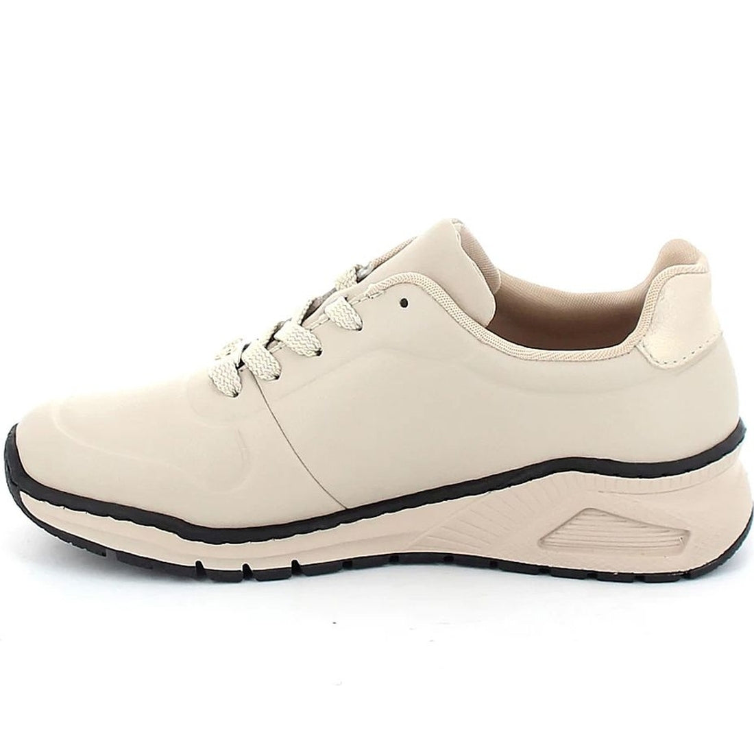 beige casual closed ladies shoes