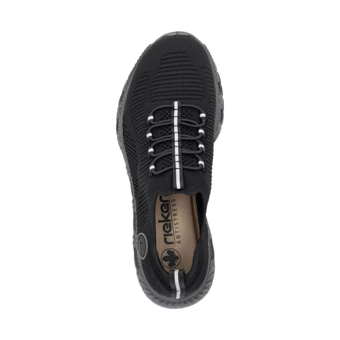 black casual closed ladies shoes