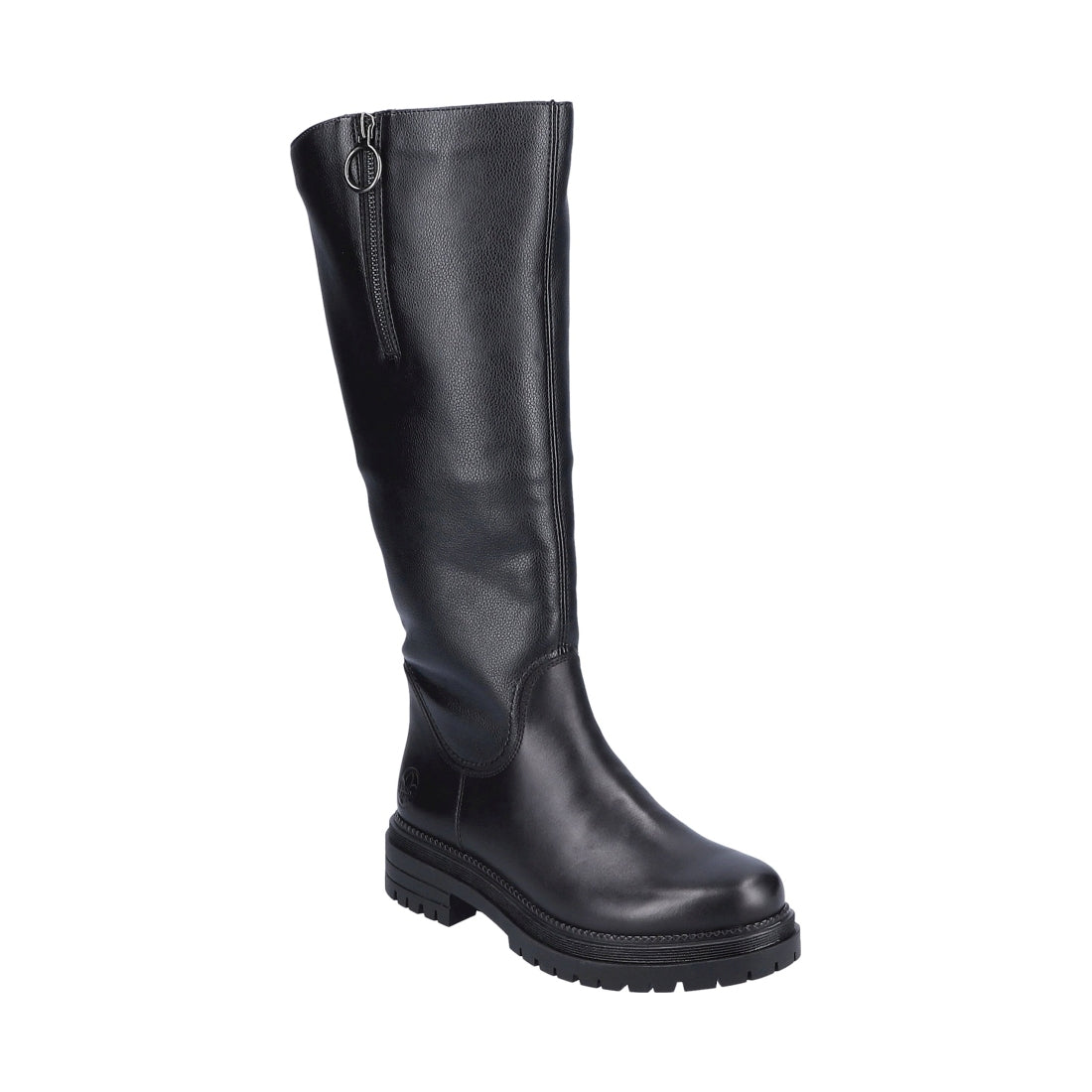 black casual closed ladies' boots