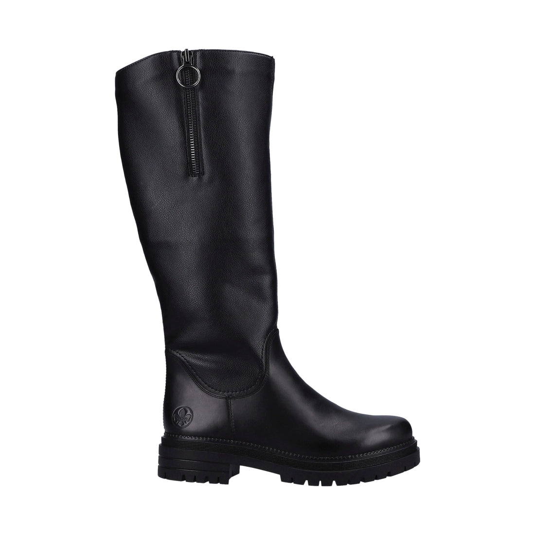 black casual closed ladies' boots