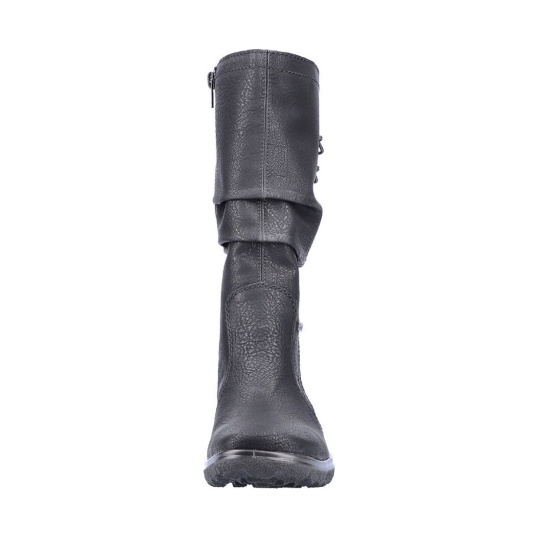 black casual closed ladies' boots