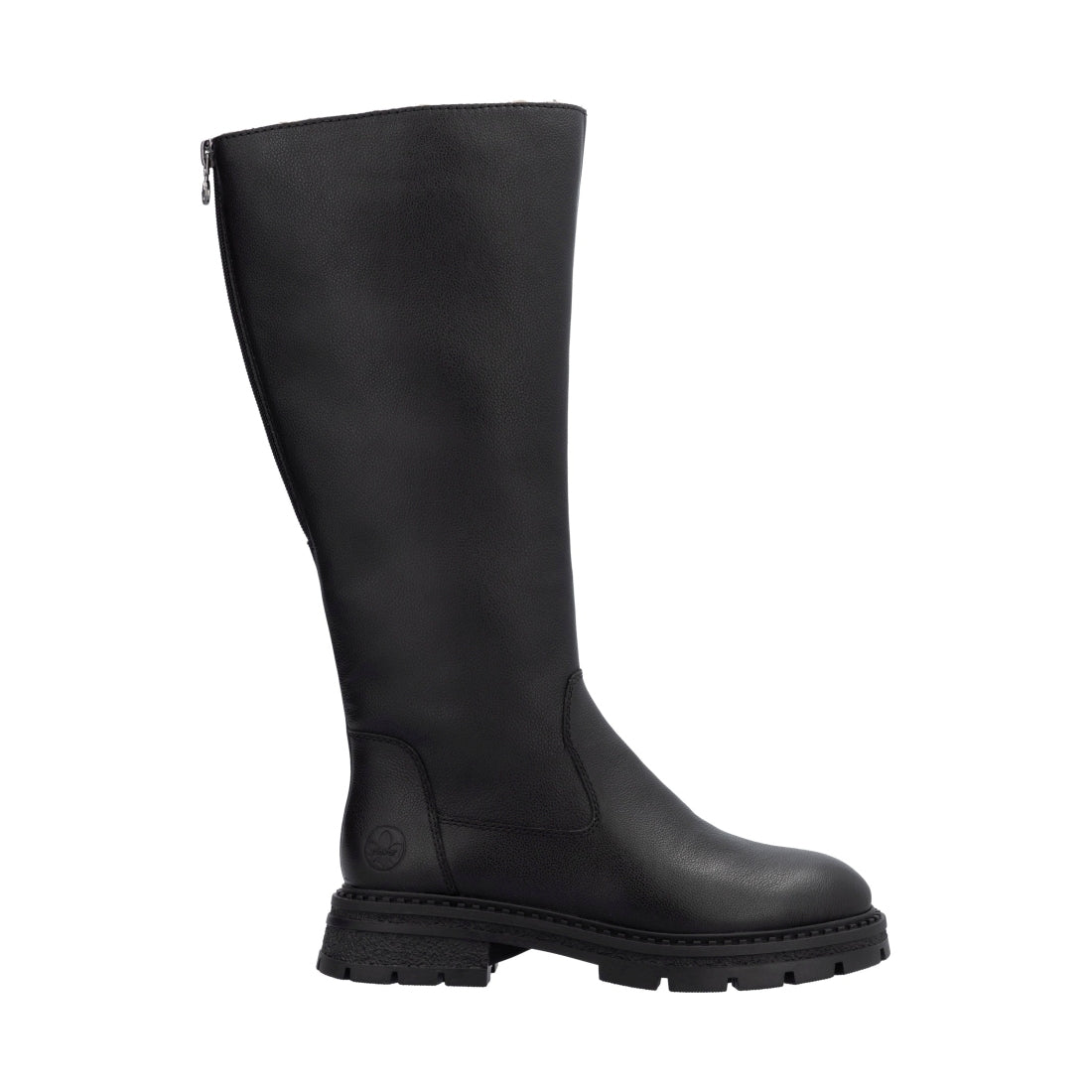 black casual closed ladies' boots