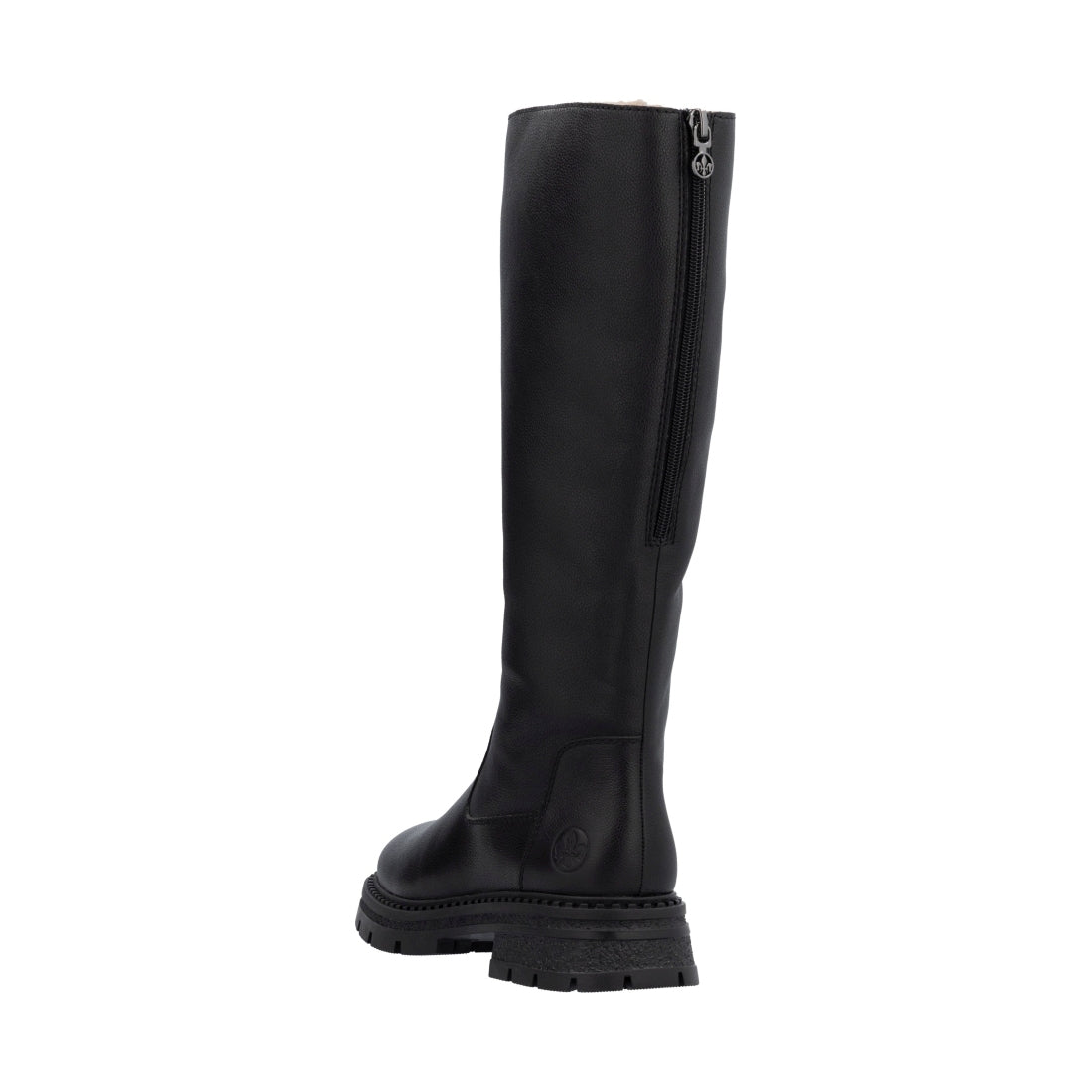 black casual closed ladies' boots