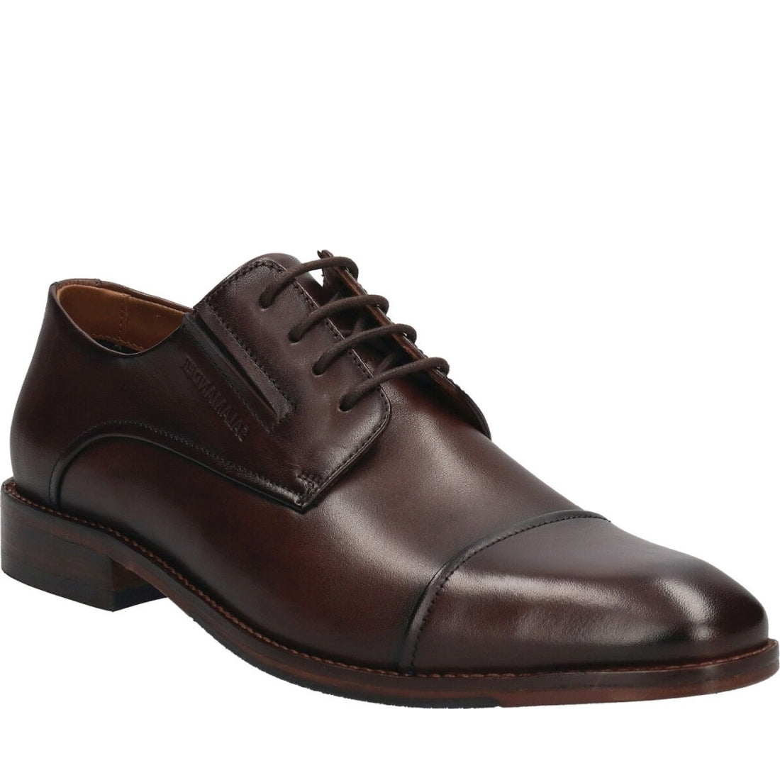 dark brown classic closed formal