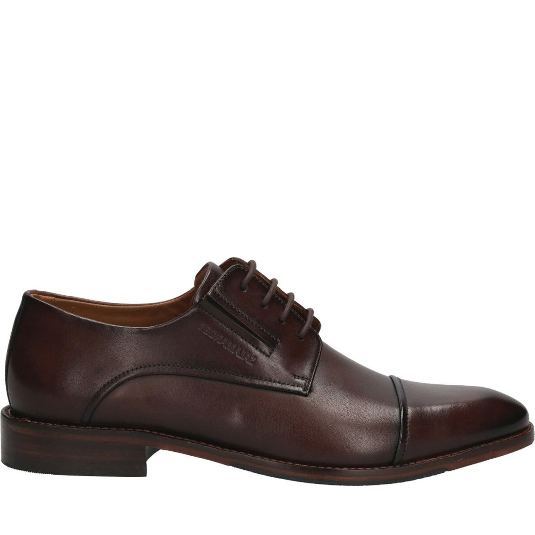 dark brown classic closed formal