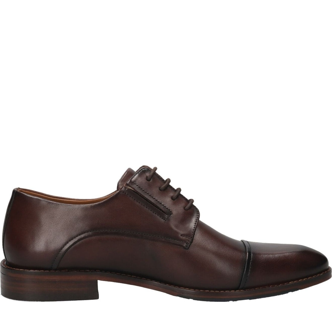 dark brown classic closed formal