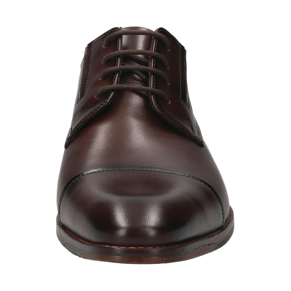 dark brown classic closed formal