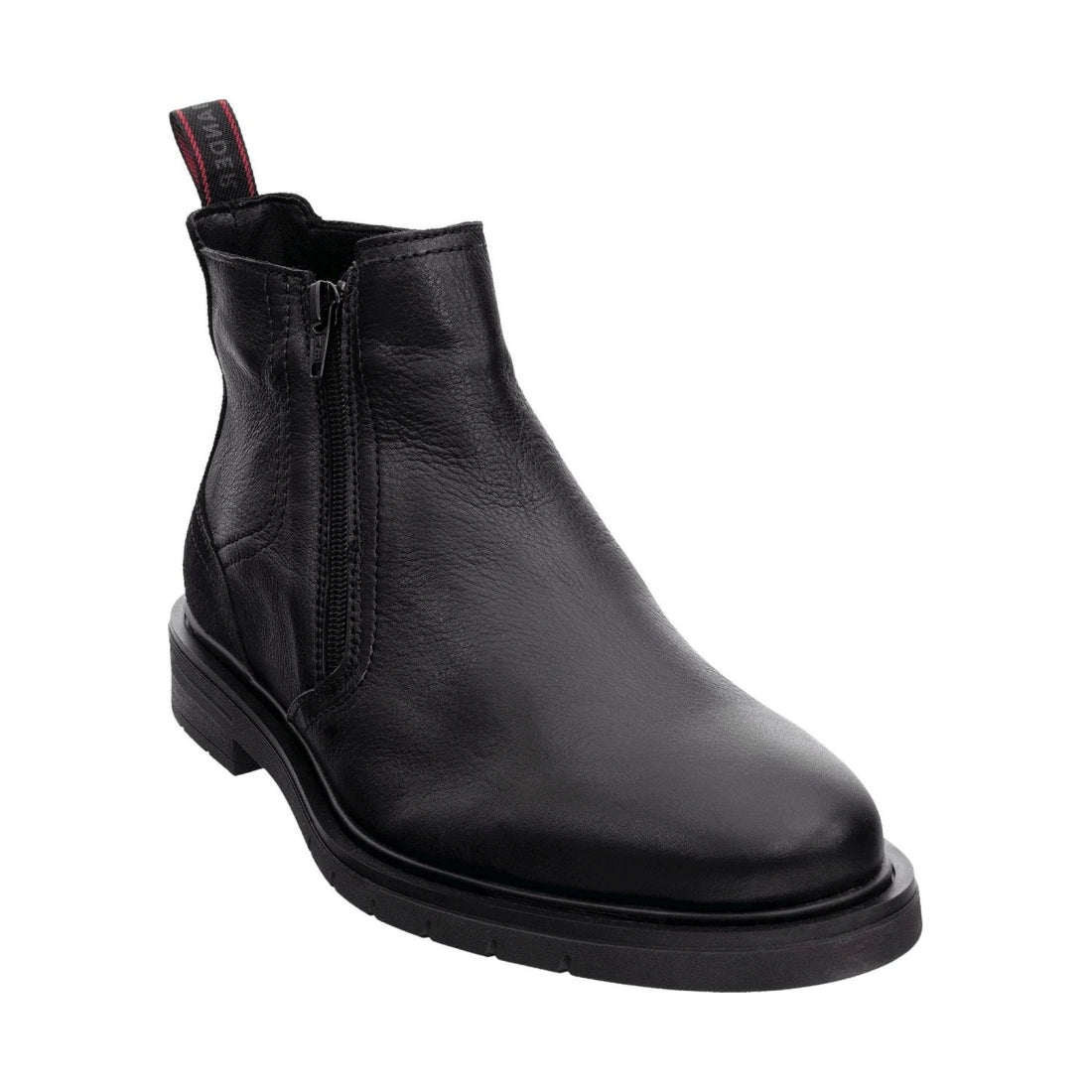 schwarz casual closed booties