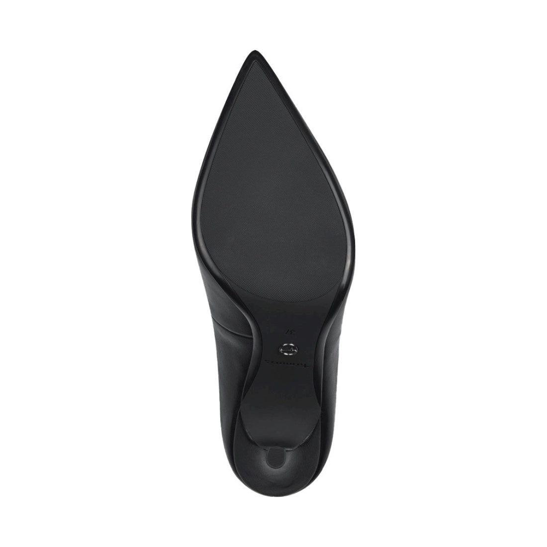 black matt elegant closed pumps