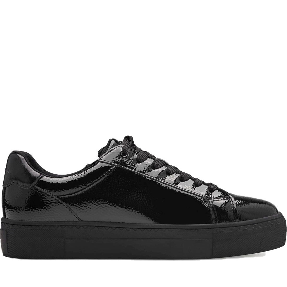 sneaker low black patent