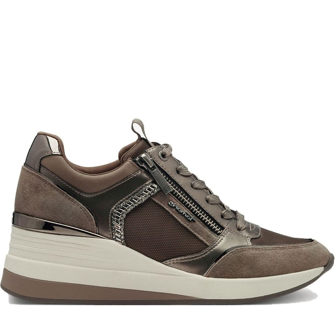 sneaker low taupe comb