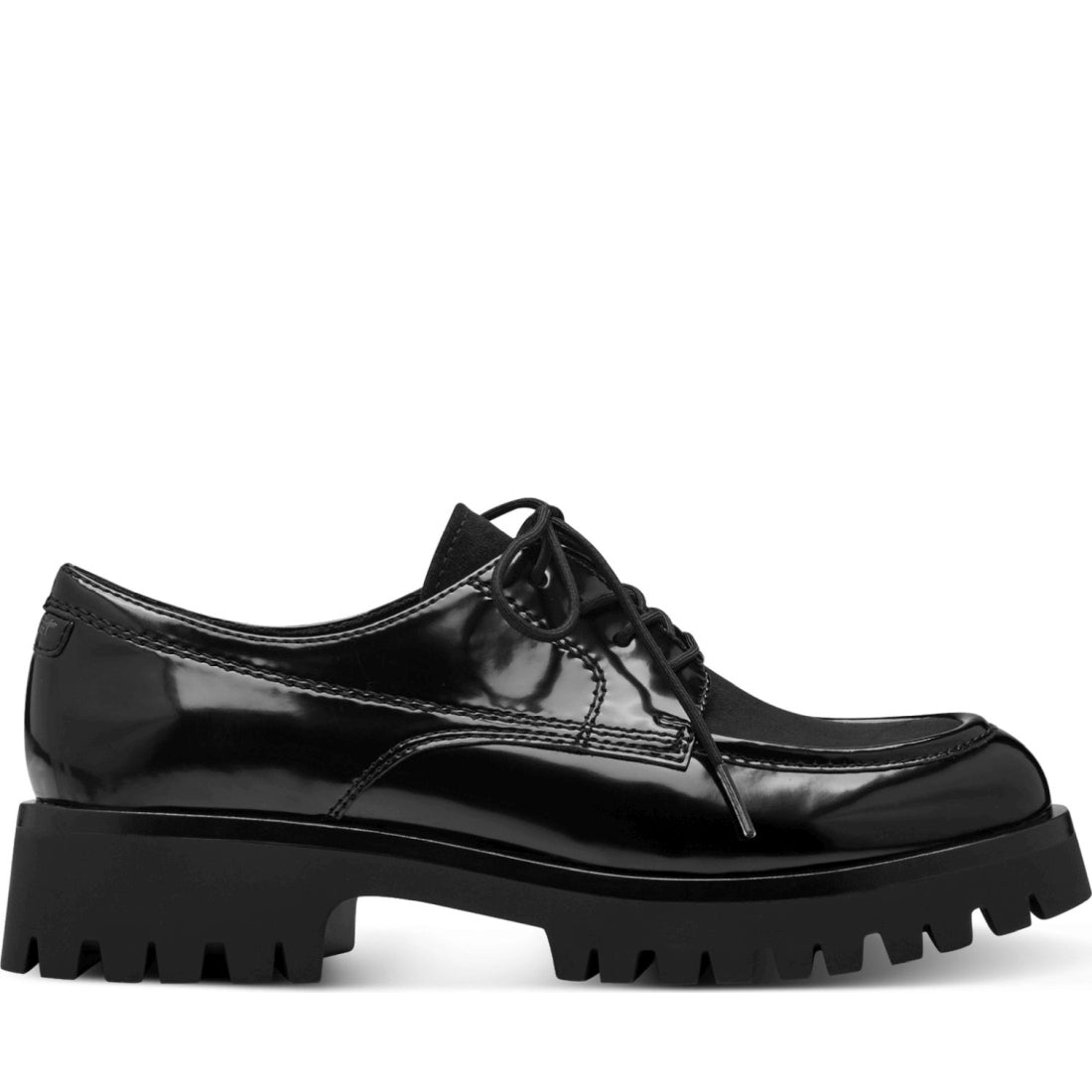 lace-up formal shoes black