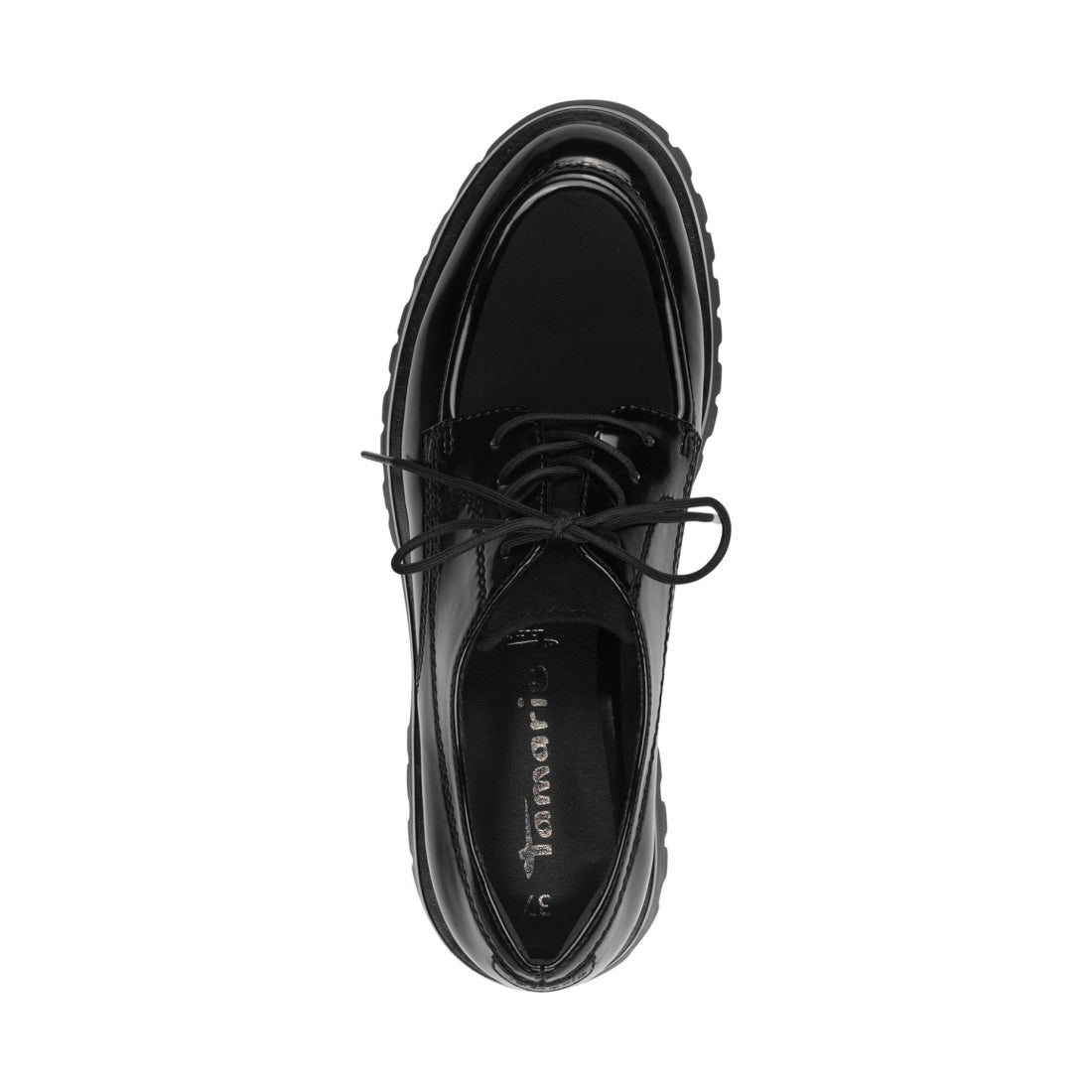 lace-up formal shoes black