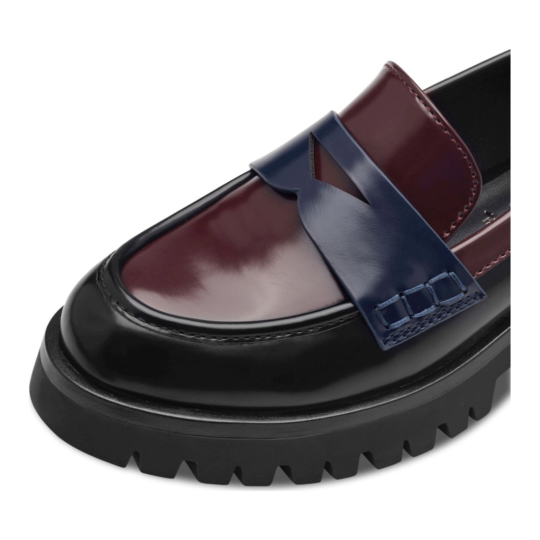 merlot comb casual closed loafers