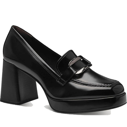 trotteur loafers black brush