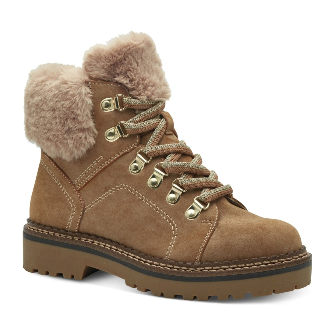 wl lace boot camel