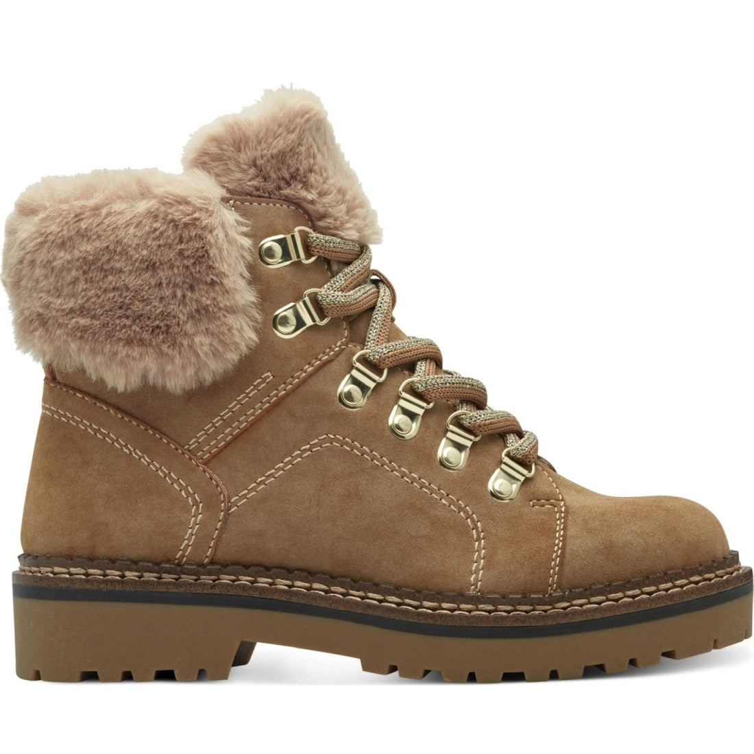 wl lace boot camel