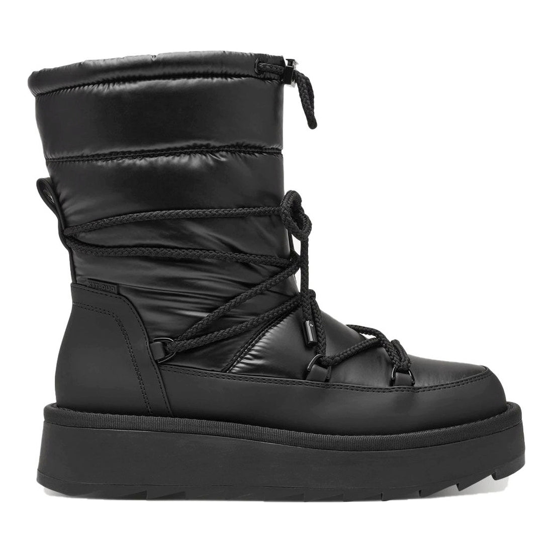 wl lace boot black uni