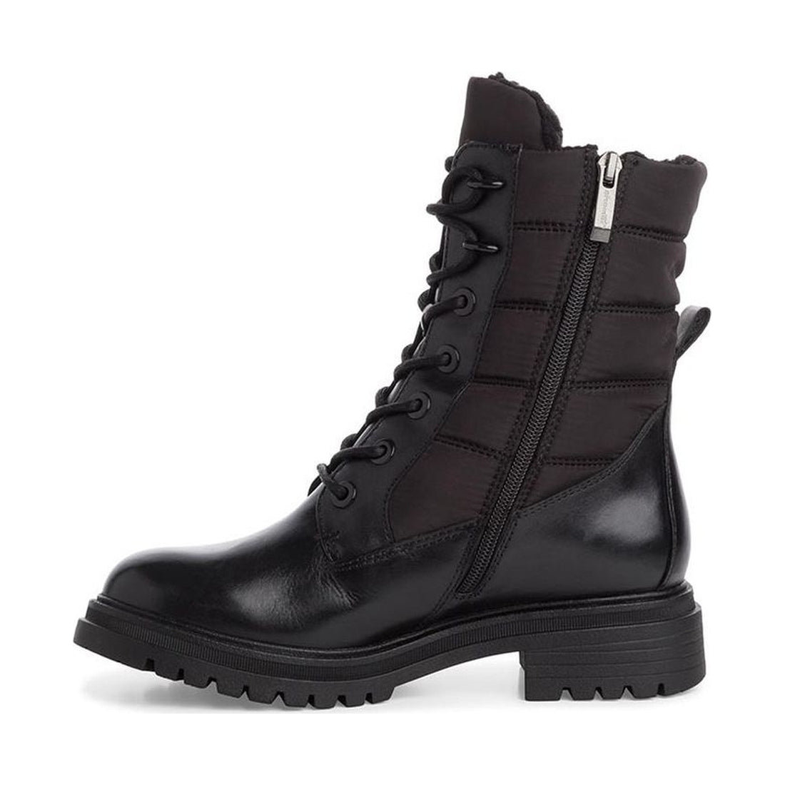 wl lace boot black