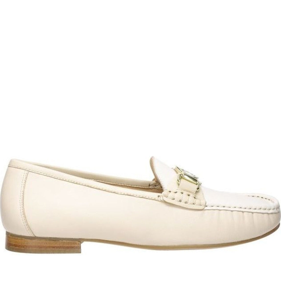 Ara womens beige atlanta mocasins | Vilbury London