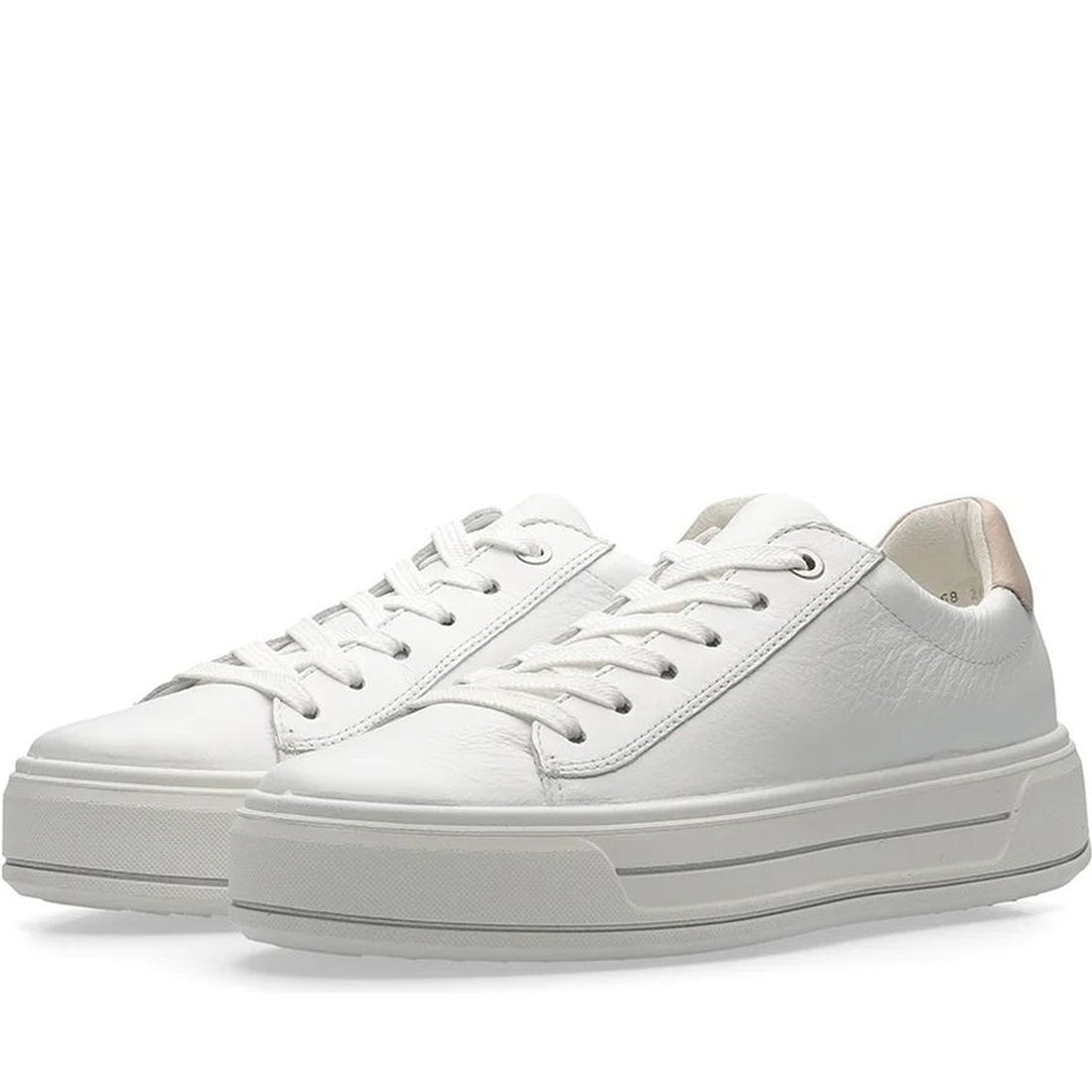 Ara womens white canberra leisure trainers | Vilbury London