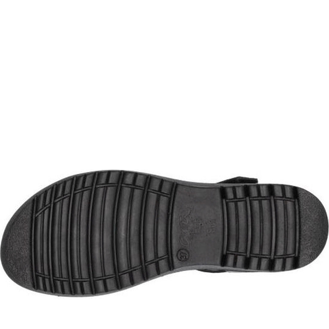 Ara womens black bilbao sandals | Vilbury London